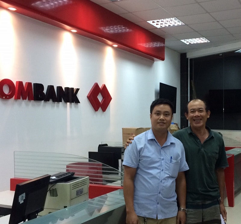 Sửa chữa nội thất Techcombank chi nhánh Yên Viên
