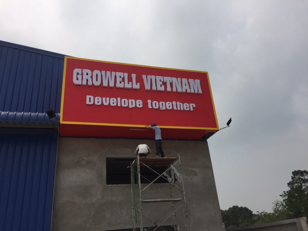 Làm biển quảng cáo tại đông anh