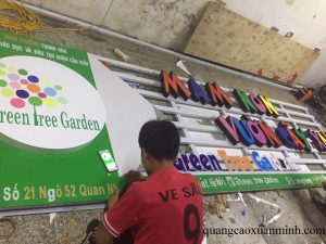 Làm biển quảng cáo tại Nguyễn phong Sắc