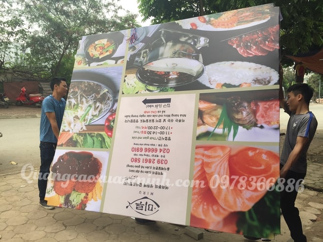 Làm biển quảng cáo tại Kim Giang 