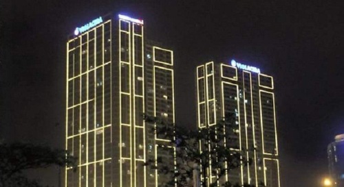 Đèn led tòa nhà tại Hà Nội