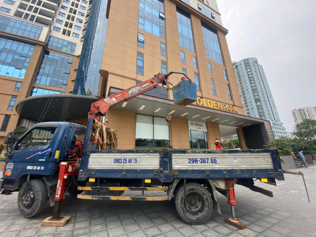 Sửa chữa led trang trí tòa nhà