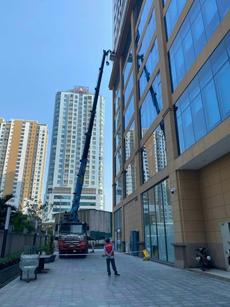 Sửa chữa led trang trí tòa nhà