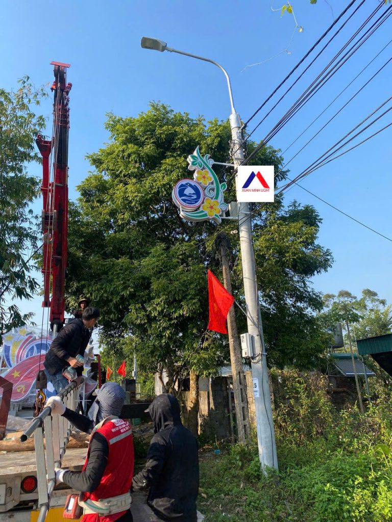 Trang trí đô thị - Trang trí đường phố tại Quảng Ninh