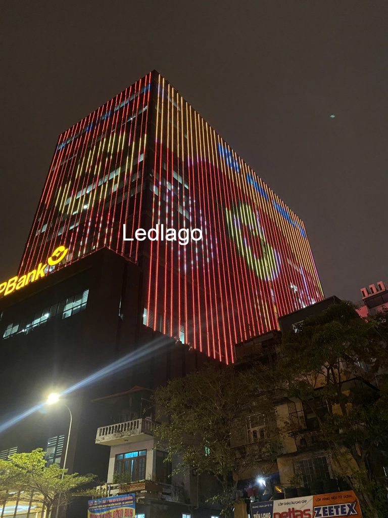 Led chiếu sáng, trang trí tòa nhà